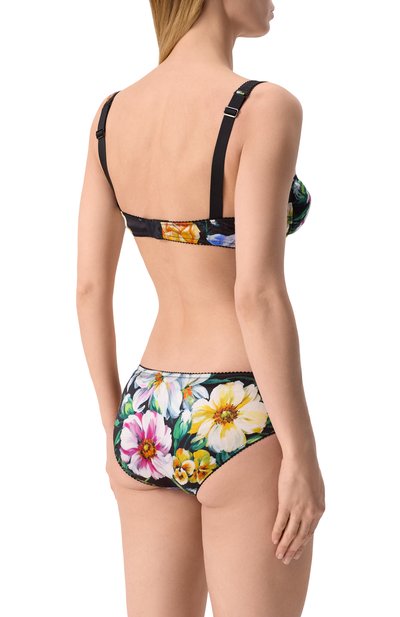 Бюстгальтер-балконет DOLCE & GABBANA черного цвета по цене 58250 руб., арт. 01A12T/FSA7N, фото 3 Бюстгальтер-балконет DOLCE & GABBANA, арт. 01A12T/FSA7N, фото 3