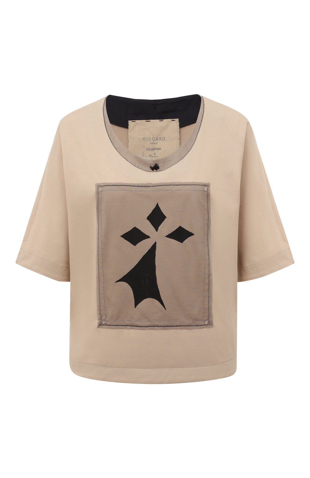 Хлопковая футболка MIDGARD PARIS, арт. B4102, фото 1