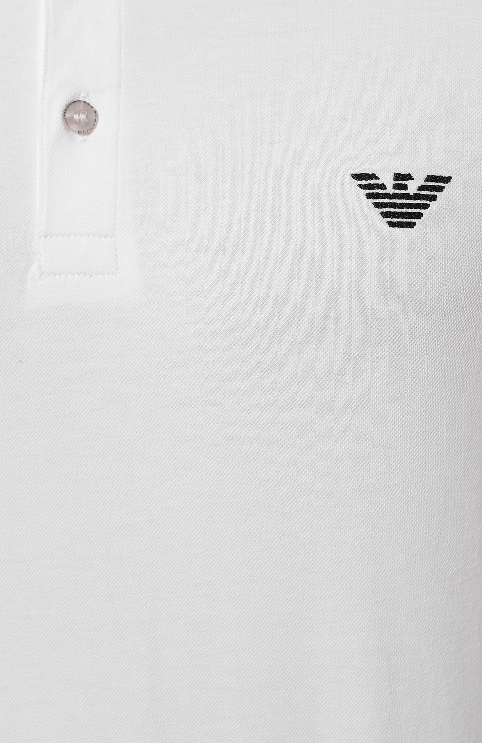 Хлопковое поло EMPORIO ARMANI, арт. 211804/4R461, фото 5