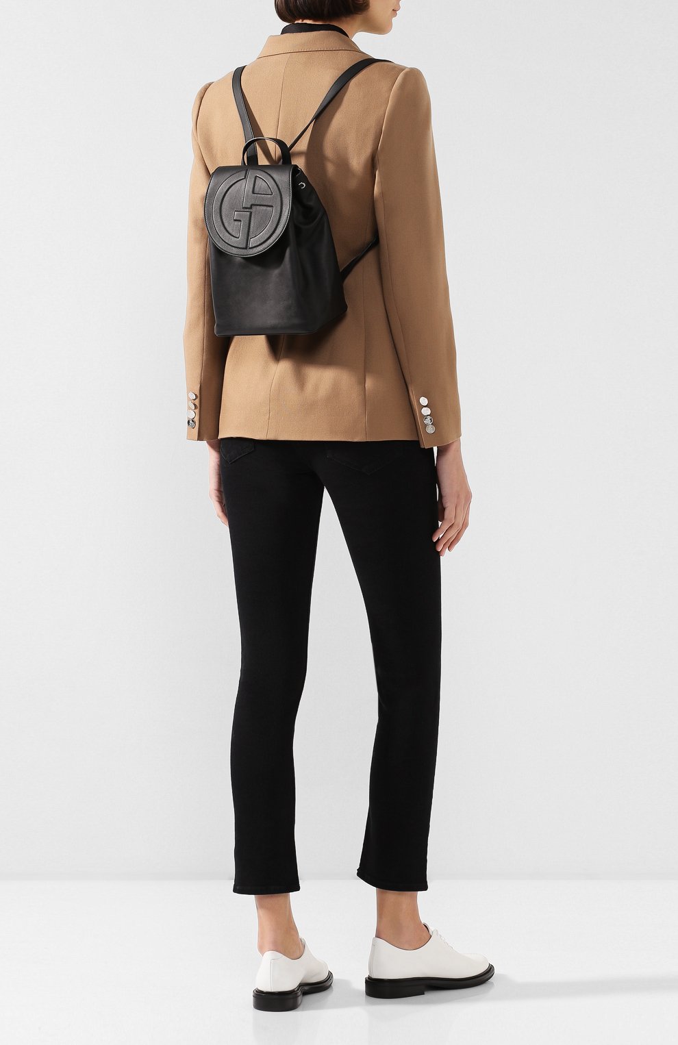 Рюкзак GIORGIO ARMANI черного цвета по цене 115500 руб., арт. Y1L012/YSV4E, фото 2 Рюкзак GIORGIO ARMANI, арт. Y1L012/YSV4E, фото 2