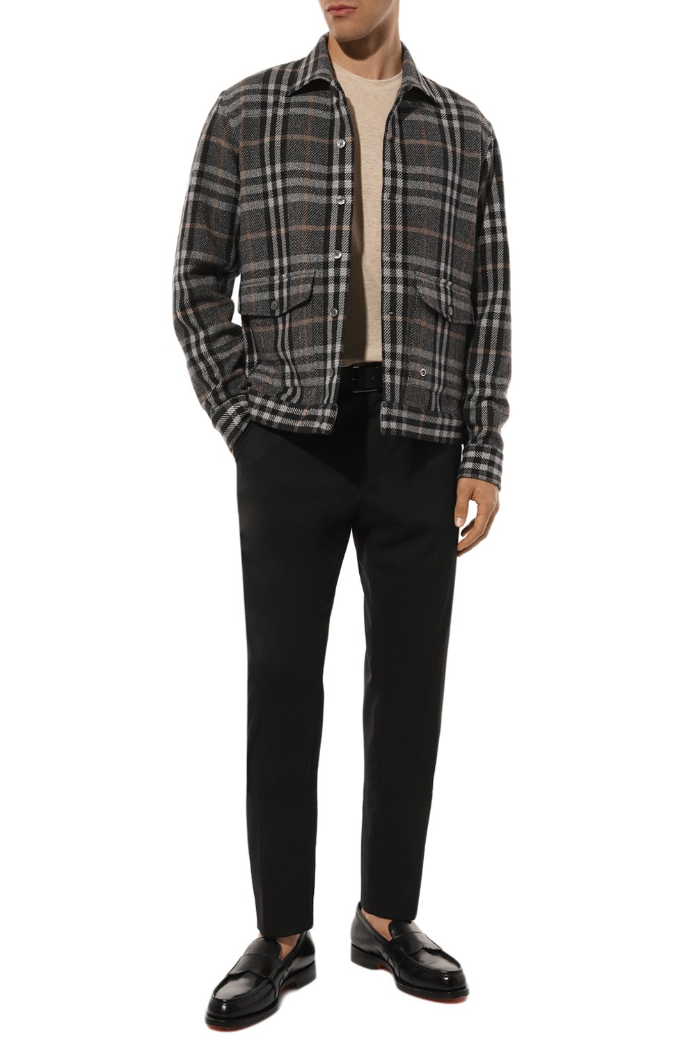 Брюки BOSS черного цвета по цене 23900 руб., арт. 50510103, фото 2 Брюки BOSS, арт. 50510103, фото 2