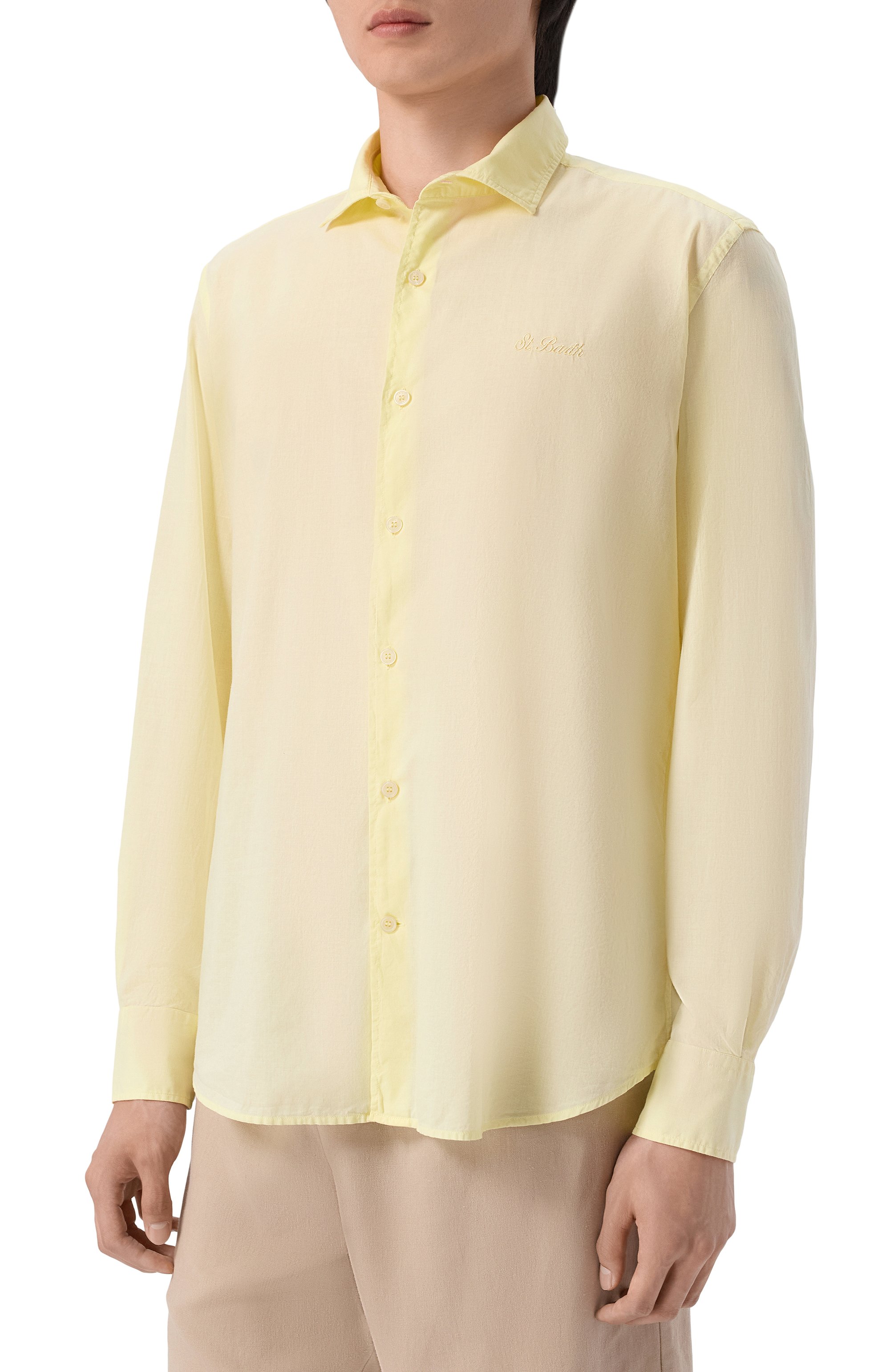 Хлопковая рубашка MC2 SAINT BARTH, арт. LCM0001-00024L/CHEMISE ICE, фото 3