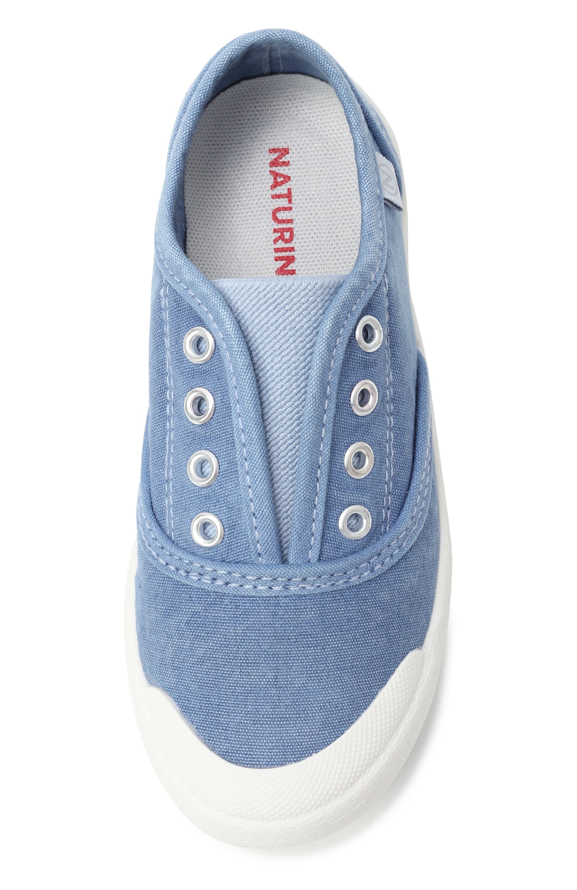 Текстильные кеды summer NATURINO голубого цвета по цене 6345 руб., арт. 2019009/01/20-29, фото 4 Текстильные кеды summer NATURINO, арт. 2019009/01/20-29, фото 4