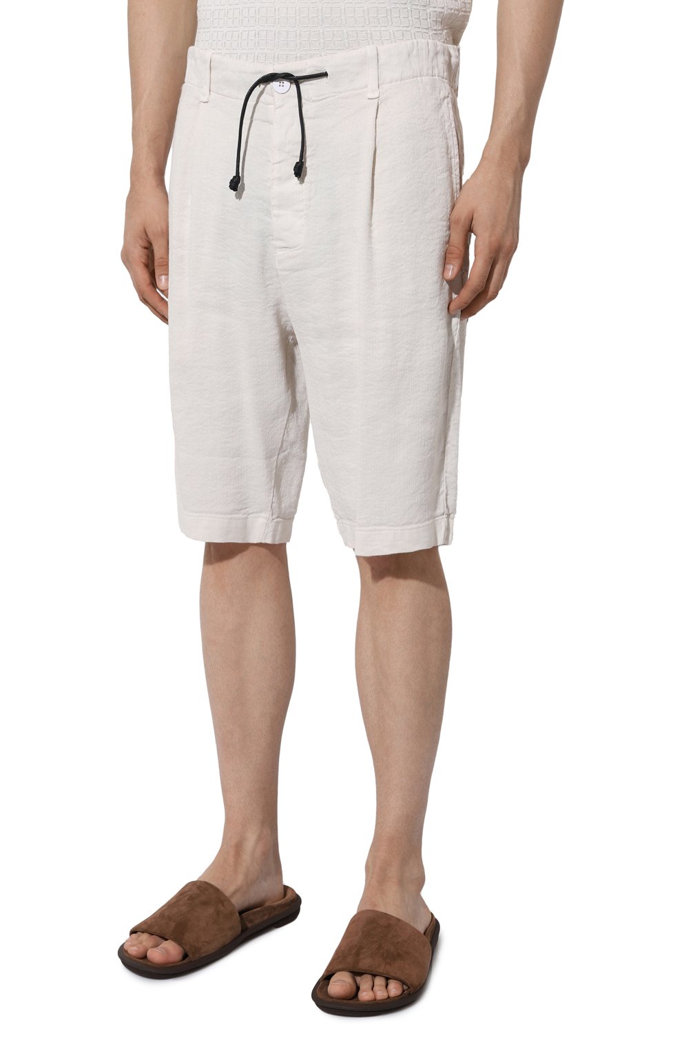 Шорты изо льна и вискозы TRANSIT, арт. CFUTRWH173, фото 3
