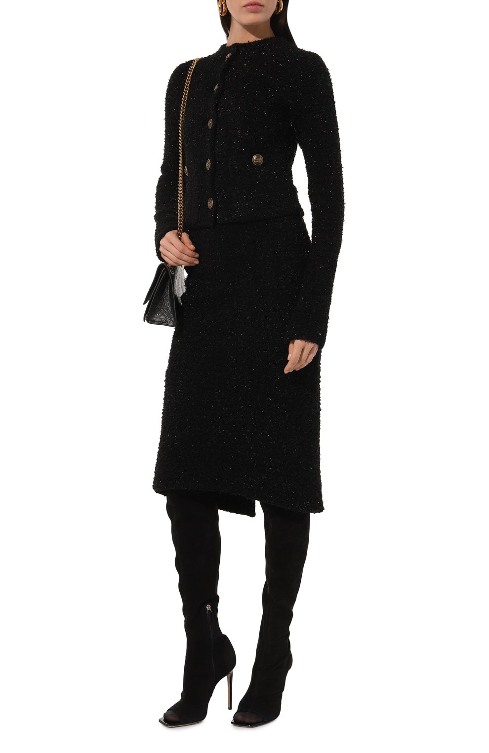 Хлопковый кардиган BALENCIAGA, арт. 793604/T3328, фото 2