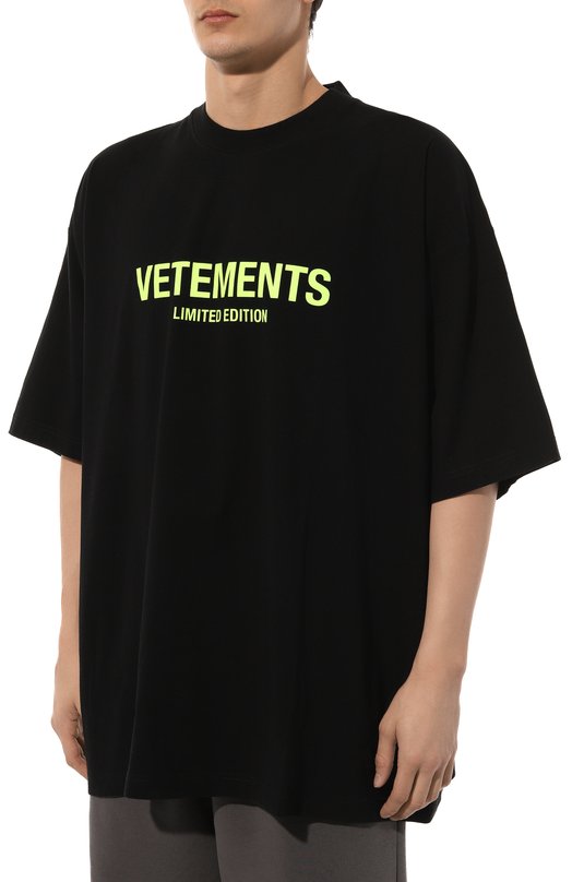 Хлопковая футболка VETEMENTS 3