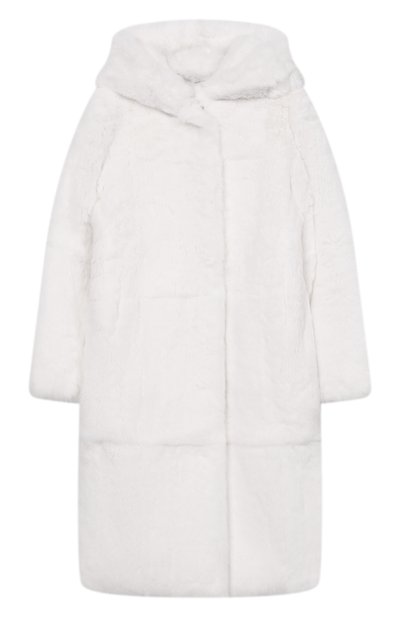 Шуба из кролика YVES SALOMON ENFANT, арт. 21WEM302XXREXX/12-14