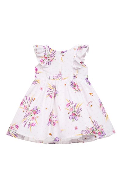 Хлопковое платье MONNALISA, арт. 317912, фото 2