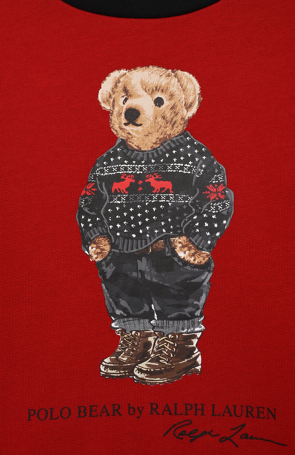 Хлопковый свитшот POLO RALPH LAUREN, арт. 322853820, фото 3