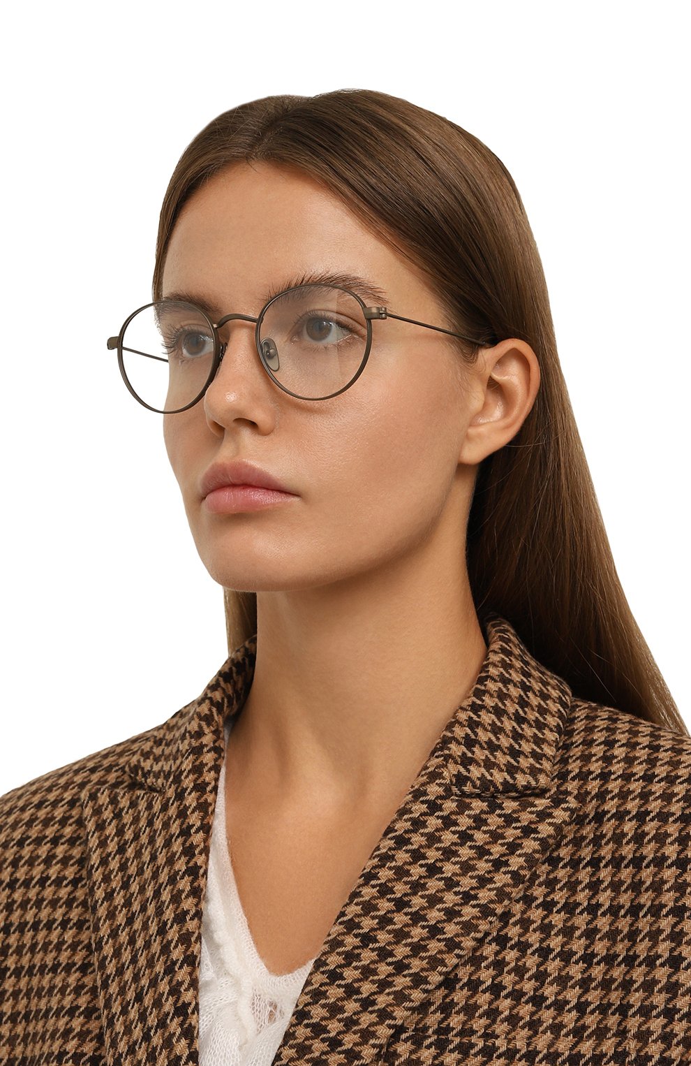 Оправа KALEOS коричневого цвета по цене 23950 руб., арт. T0DD C-004, фото 2 Оправа KALEOS, арт. T0DD C-004, фото 2