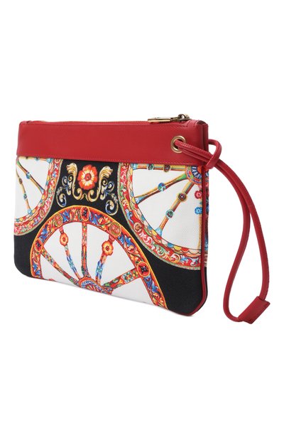 Косметичка DOLCE & GABBANA красного цвета по цене 69950 руб., арт. BI3426/A0417, фото 2 Косметичка DOLCE & GABBANA, арт. BI3426/A0417, фото 2