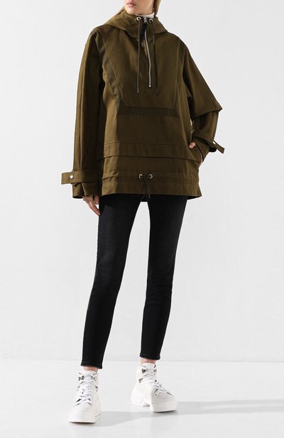 Куртка reebok x victoria beckham REEBOK хаки цвета по цене 37050 руб., арт. FM3556, фото 2 Куртка reebok x victoria beckham REEBOK, арт. FM3556, фото 2