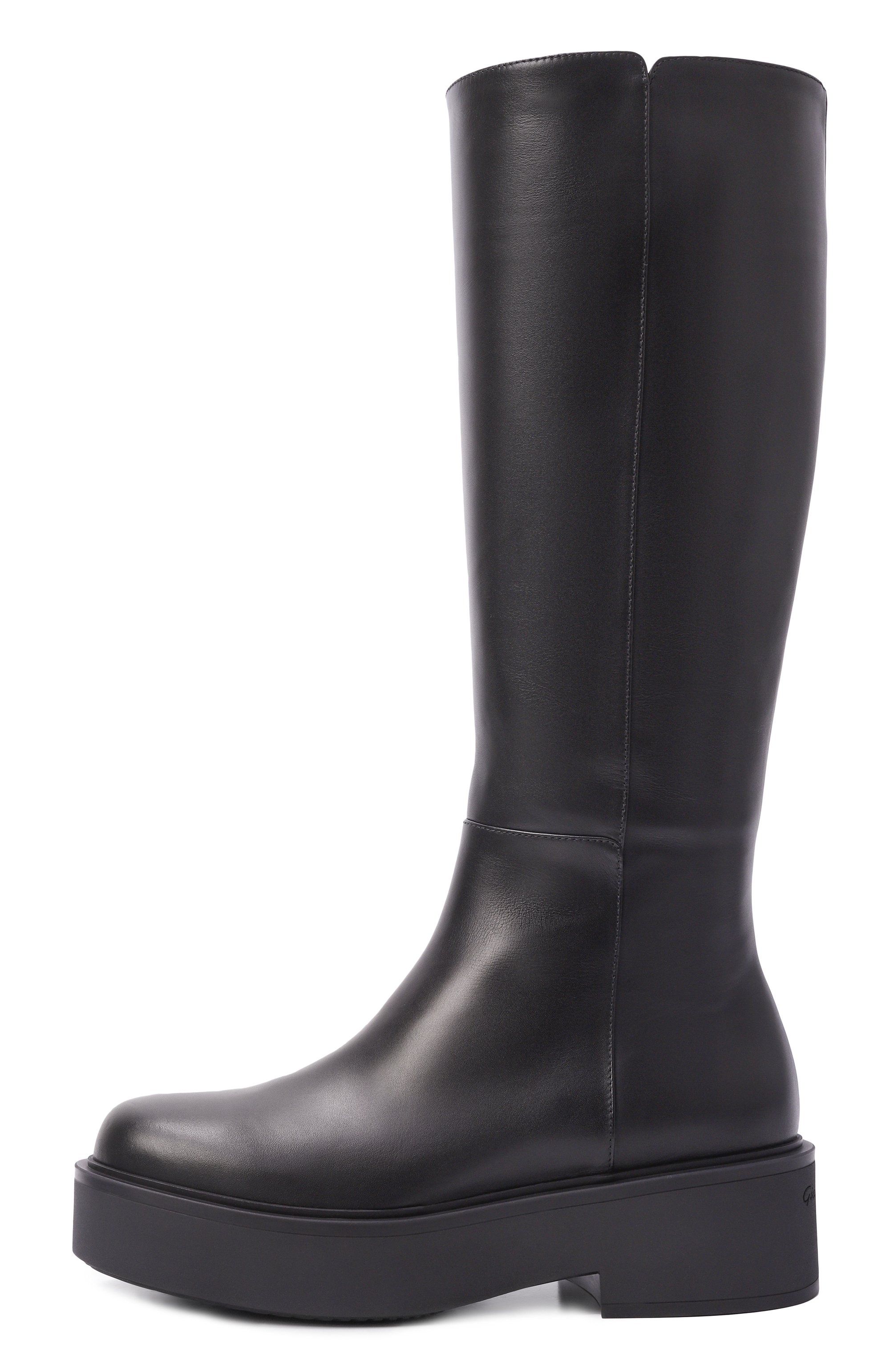 Кожаные сапоги hiro GIANVITO ROSSI, арт. G80197.20G0M.VGINER0, фото 4