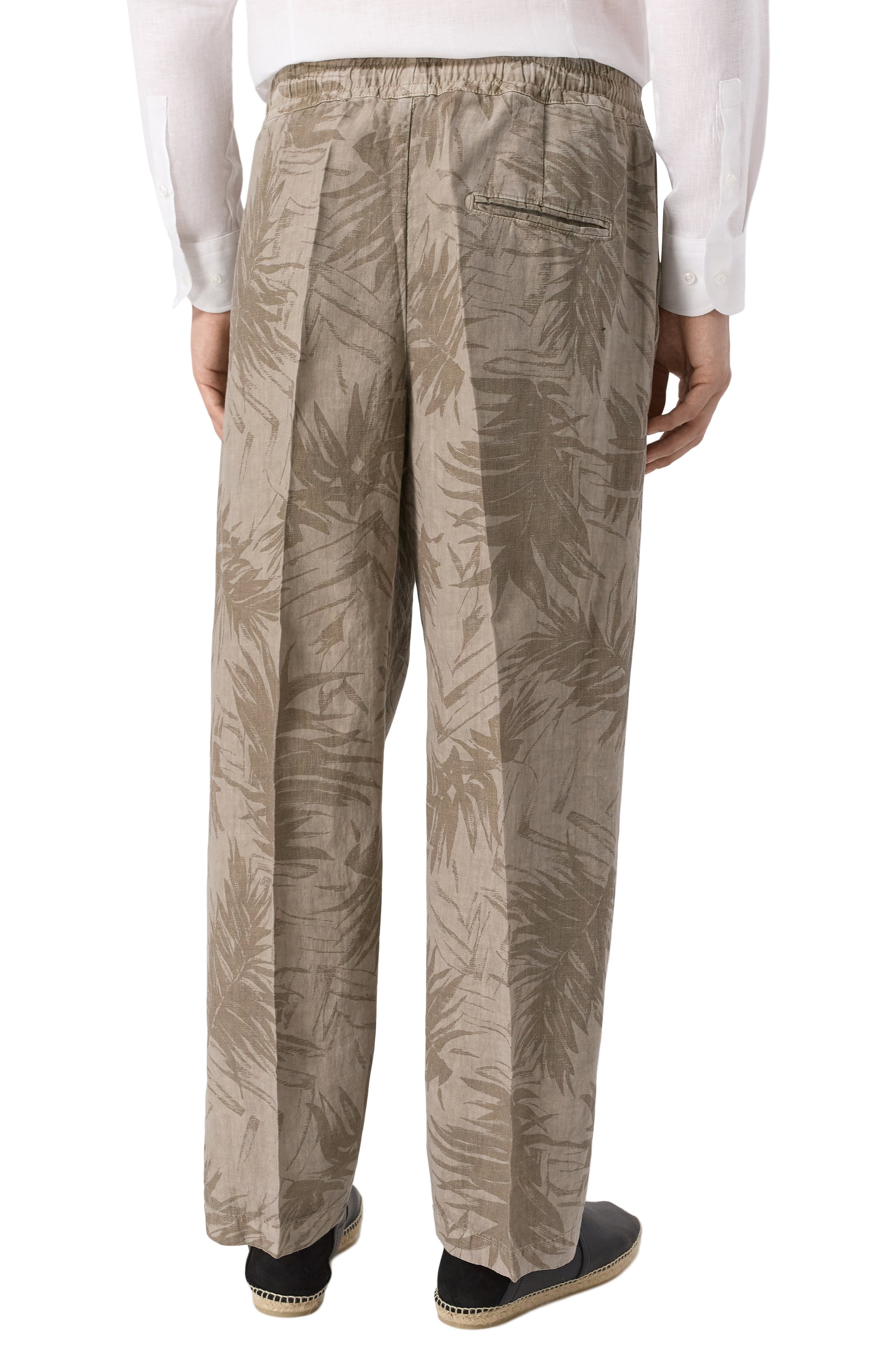 Льняные брюки INLINUM, арт. PAJAMA12, фото 4