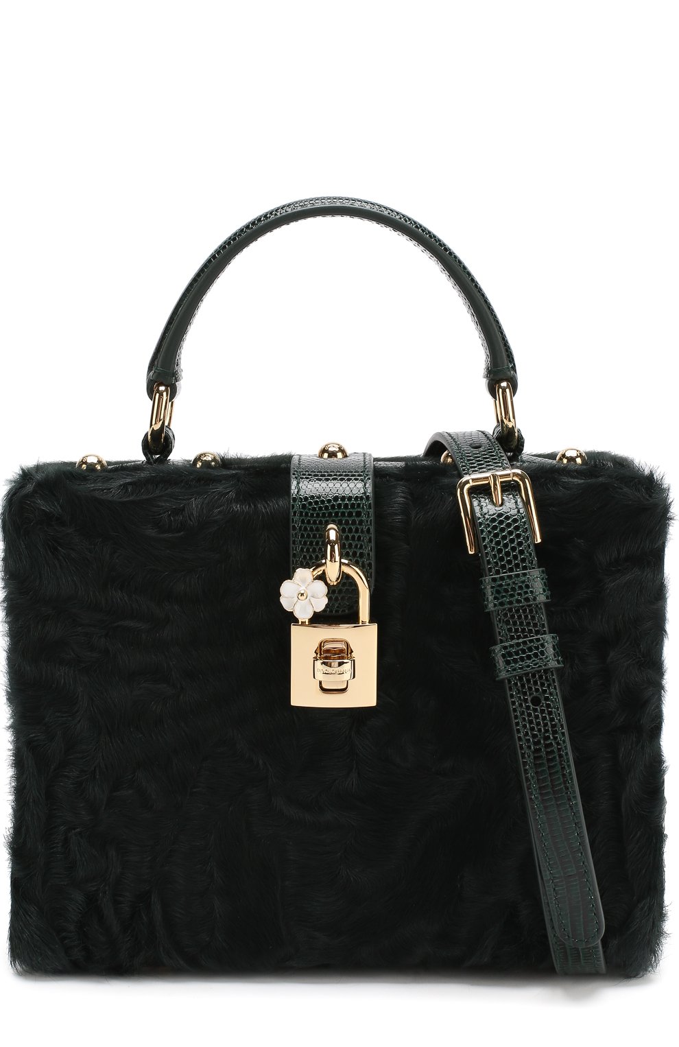Сумка dolce box с меховой отделкой DOLCE & GABBANA, арт. BB5970/AV181, фото 6