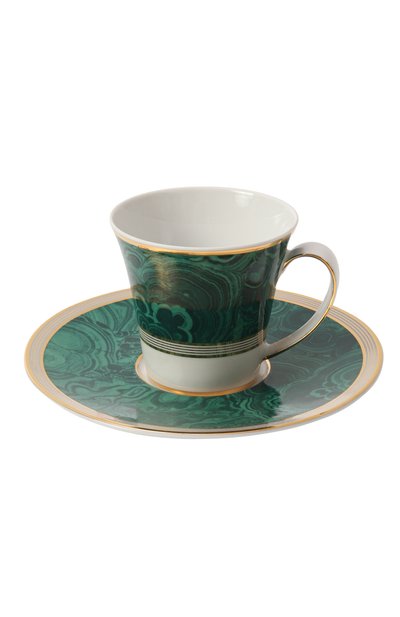 Набор из шести чайных чашек с блюдцами malachite STEFANO RICCI, арт. 0TT002/MLCH02/6, фото 3