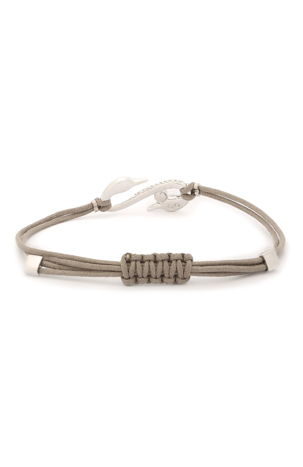 Браслет hook SWAROVSKI серого цвета по цене 5480 руб., арт. 5511778, фото 2 Браслет hook SWAROVSKI, арт. 5511778, фото 2