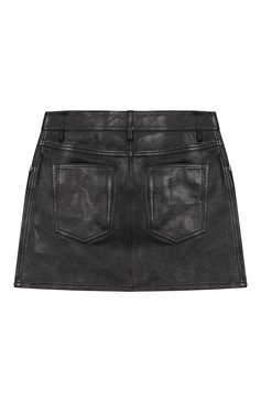 Кожаная юбка HELMUT LANG, арт. M06HW305, фото 2