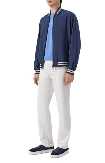 Мужская хлопковая футболка PAUL&SHARK, арт. 26411035