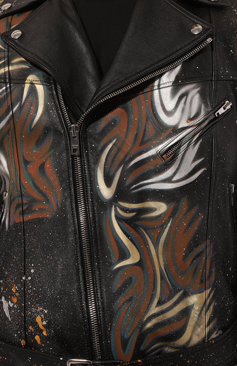 Кожаная куртка CELINE, арт. 2EH51/599E, фото 5