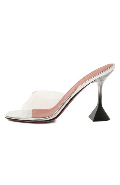 Мюли lupita AMINA MUADDI прозрачного цвета по цене 79950 руб., арт. LUPITA GLASS SLIPPER 95/PVC, фото 4 Мюли lupita AMINA MUADDI, арт. LUPITA GLASS SLIPPER 95/PVC, фото 4
