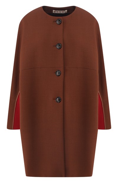 Женское шерстяное пальто MARNI, арт. SPMA0009Q3/TW420