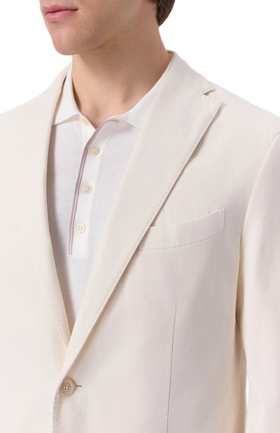 Хлопковый пиджак BOGLIOLI, арт. N1302Q/SB6754, фото 5