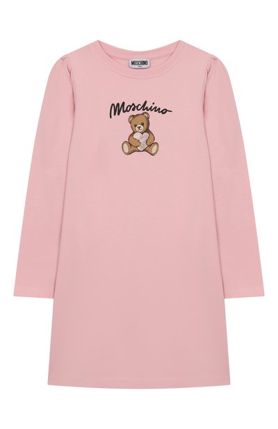 Хлопковое платье MOSCHINO, арт. HBV0FC/LCA40/10-14