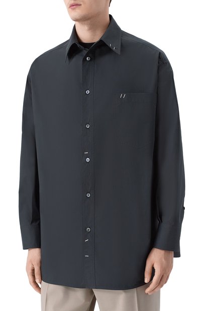 Хлопковая рубашка MM6, арт. SH0DT0041/M35256, фото 3