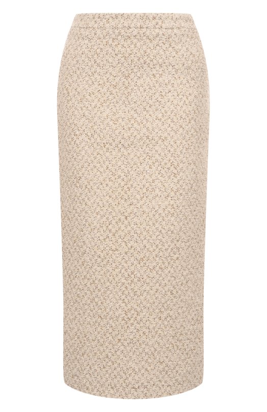 Юбка из кашемира и шелка MVST M25.1MW.S004/UBERTIN0 13784/1 Кремовый M25.1MW.S004/UBERTIN0 13784/1