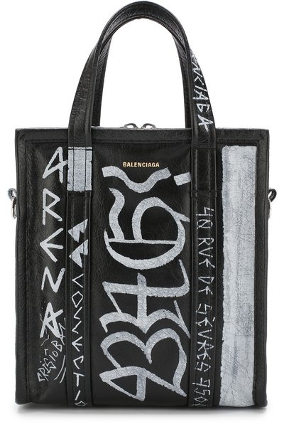 Сумка graffiti bazar shopper xs BALENCIAGA, арт. 513989/0FE0N, фото 1