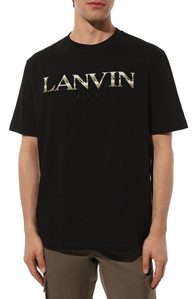 Хлопковая футболка LANVIN, арт. RM TS0005/J207, фото 3