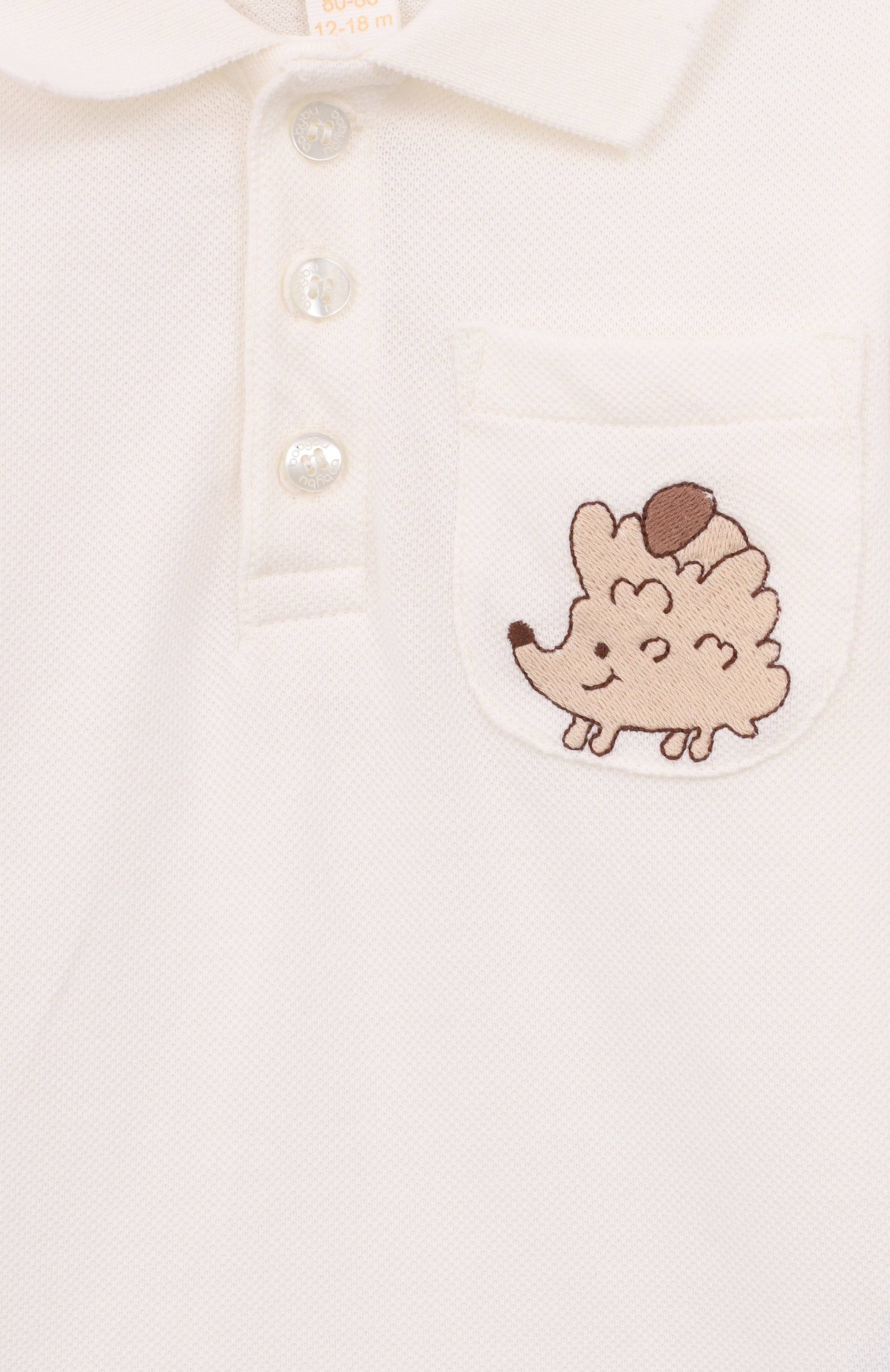 Хлопковое поло BABYBU, арт. BI-B2008S226, фото 3