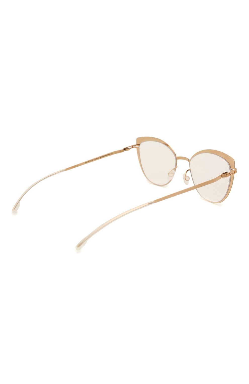 Оправа MYKITA золотого цвета по цене 49950 руб., арт. KELSEY/CHAMPAGNEG0LD/AUR0RE/CLEAR 283, фото 4 Оправа MYKITA, арт. KELSEY/CHAMPAGNEG0LD/AUR0RE/CLEAR 283, фото 4