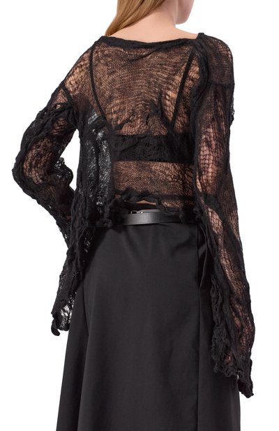 Шерстяной свитер ANN DEMEULEMEESTER, арт. B0013475/KN076, фото 4