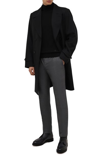 Кожаные ботинки BARRETT темно-серого цвета по цене 69950 руб., арт. 192U026.15/BETIS CREAM, фото 2 Кожаные ботинки BARRETT, арт. 192U026.15/BETIS CREAM, фото 2