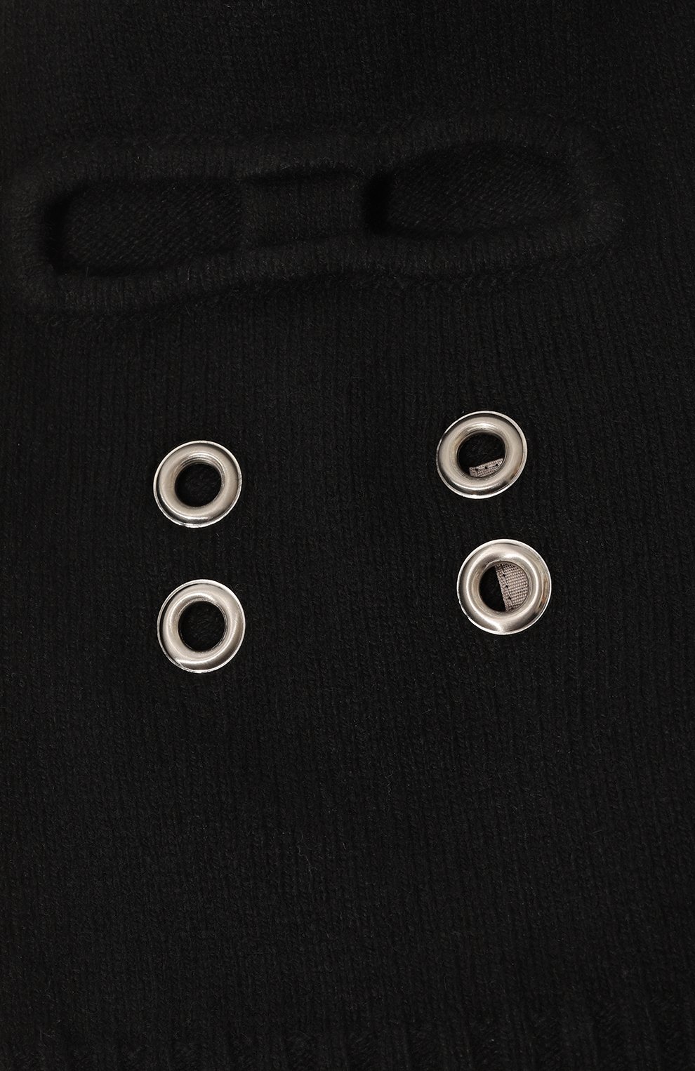 Балаклава из кашемира и шерсти RICK OWENS, арт. RU02C7480/WSBR, фото 3