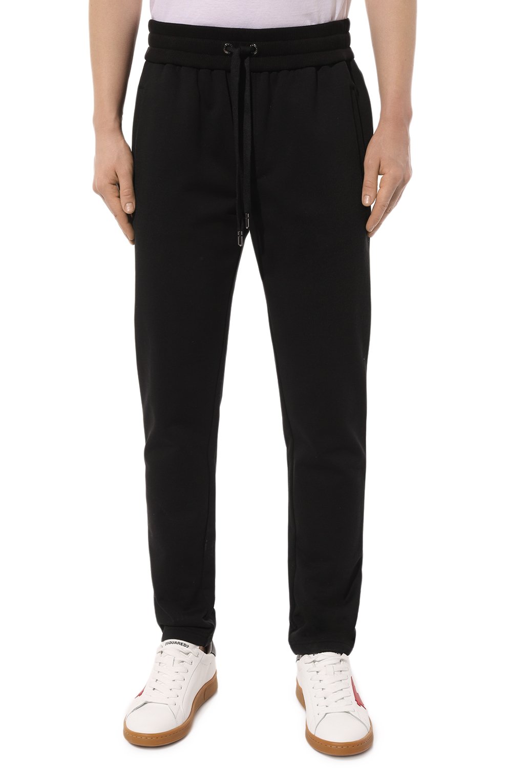 Хлопковые брюки DOLCE & GABBANA, арт. GZ12AT/G7M4Y, фото 3