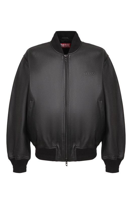 Кожаный бомбер Diesel A20476/0PFAH Чёрный A20476/0PFAH