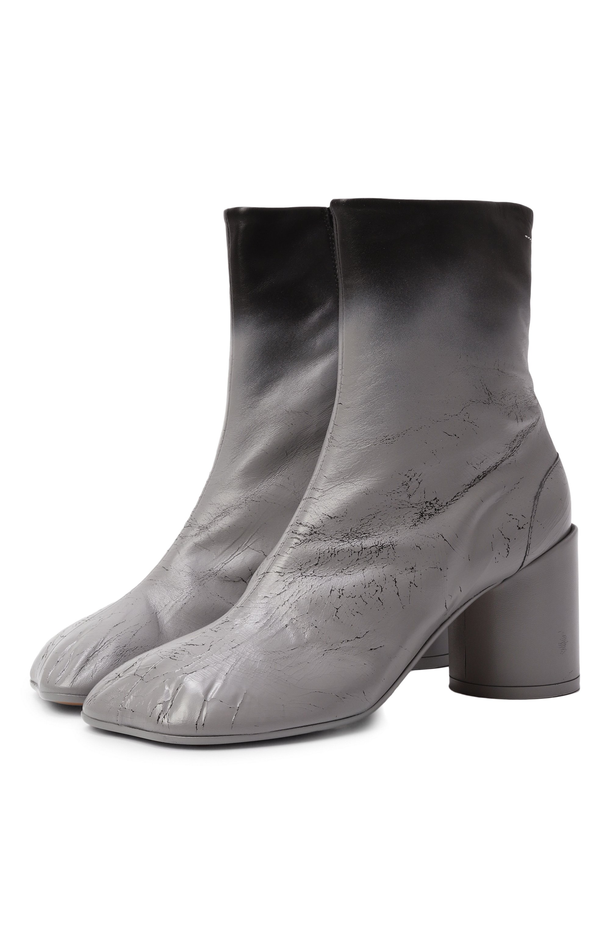 Кожаные ботильоны anatomic MM6, арт. S66WU0131/P7439, фото 1