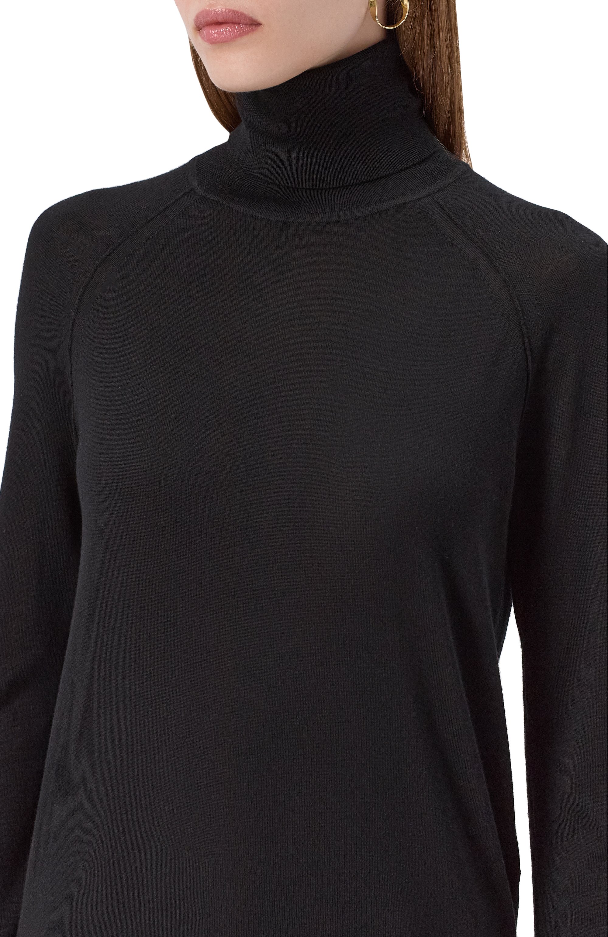 Шерстяная водолазка BOSS, арт. 50548298, фото 5