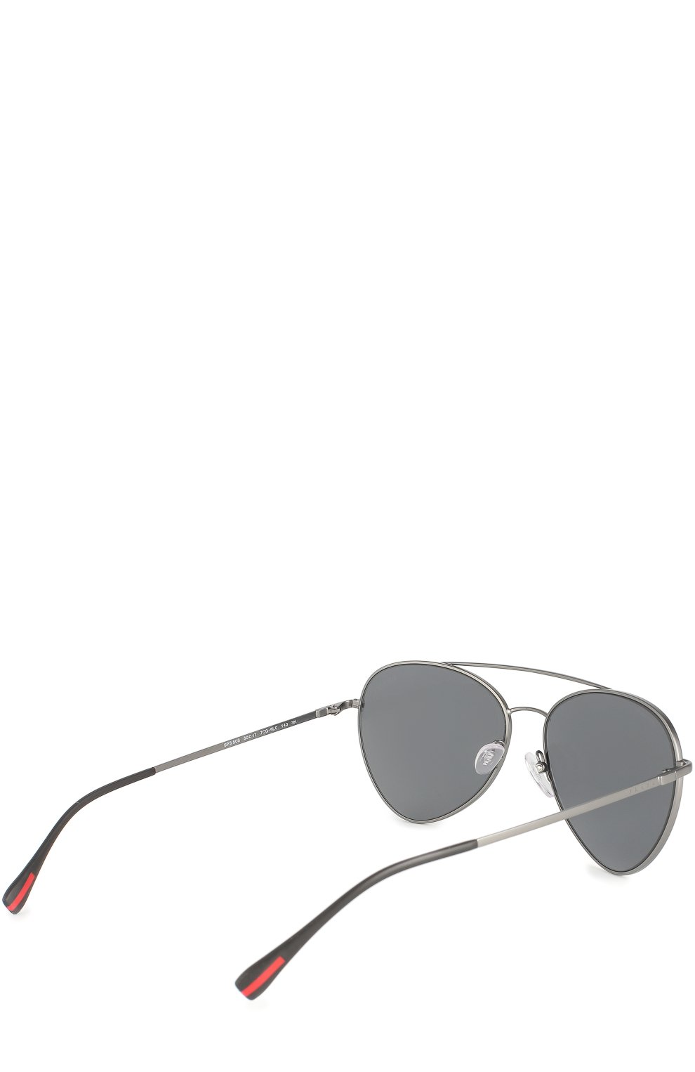 Солнцезащитные очки prada linea rossa PRADA серебряного цвета по цене 14600 руб., арт. 50SS-7CQ5L0, фото 4 Солнцезащитные очки prada linea rossa PRADA, арт. 50SS-7CQ5L0, фото 4
