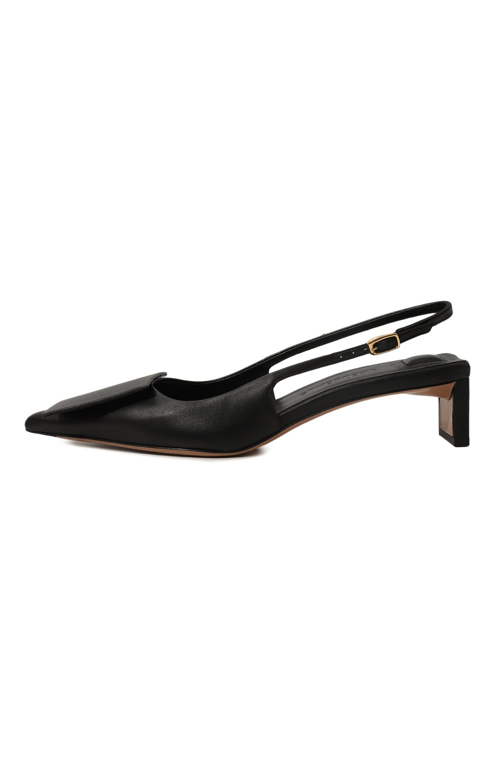 Кожаные туфли les slingbacks duelo basses JACQUEMUS, арт. 24E241F0076/3073, фото 4