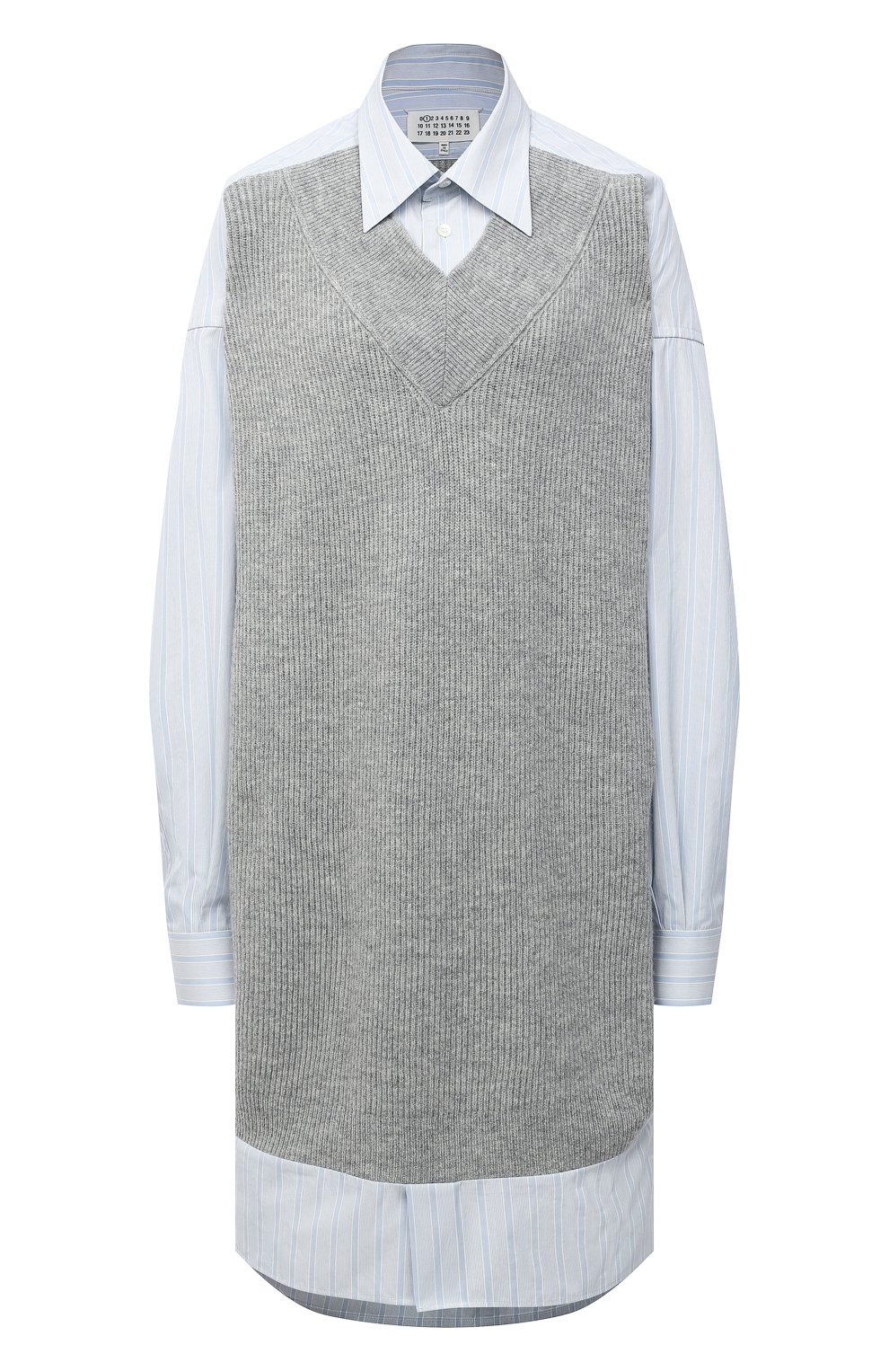 Платье из хлопка и шерсти MAISON MARGIELA, арт. S51DL0356/S53173, фото 1