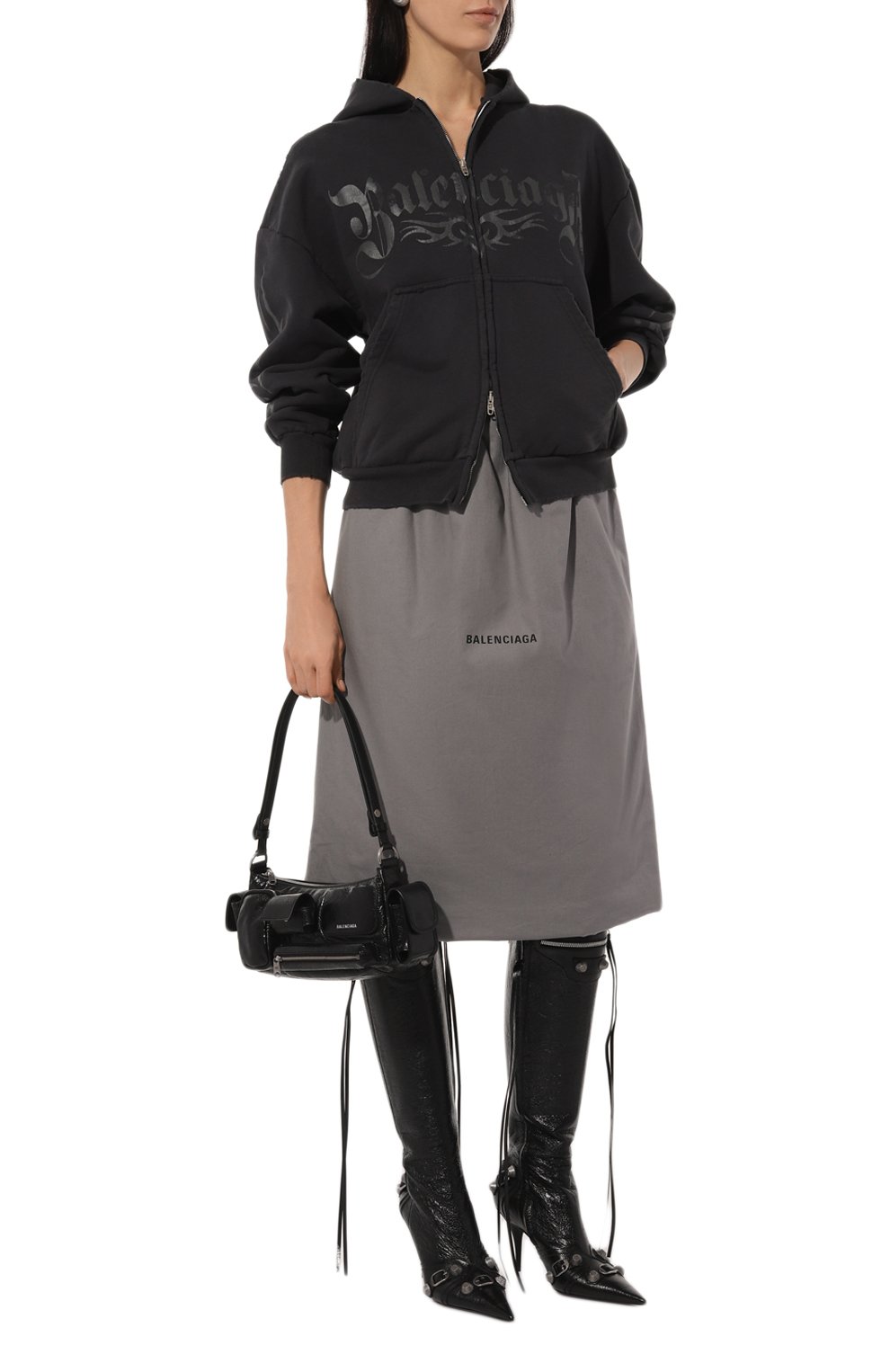 Хлопковая толстовка BALENCIAGA, арт. 803264/TRVA4, фото 2