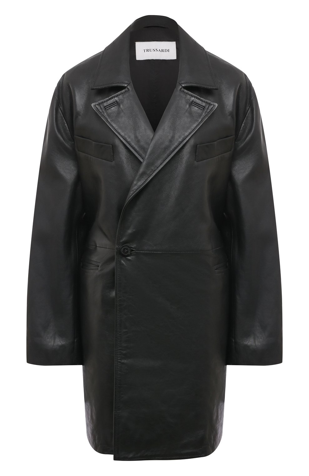 Кожаный жакет TRUSSARDI, арт. 56S00887-2P000314, фото 1