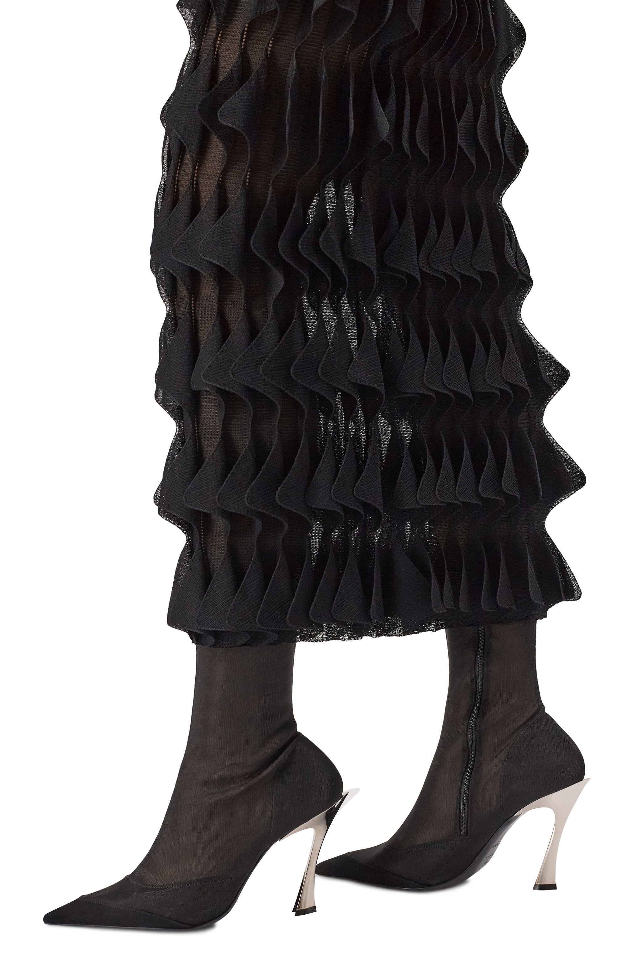 Текстильные ботильоны MUGLER, арт. MUSS24SC012_CX001, фото 3