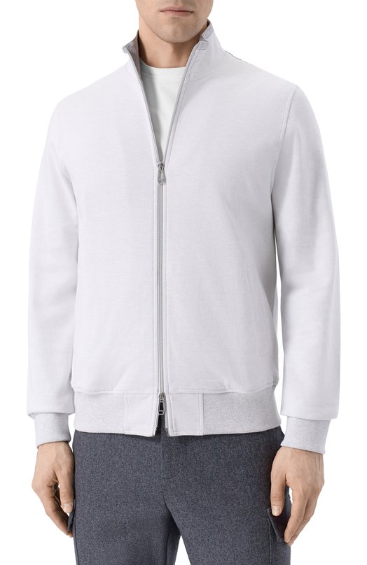 Хлопковая толстовка MVST 16M451/TS00 Серый  16M451/TS00 Фото 3