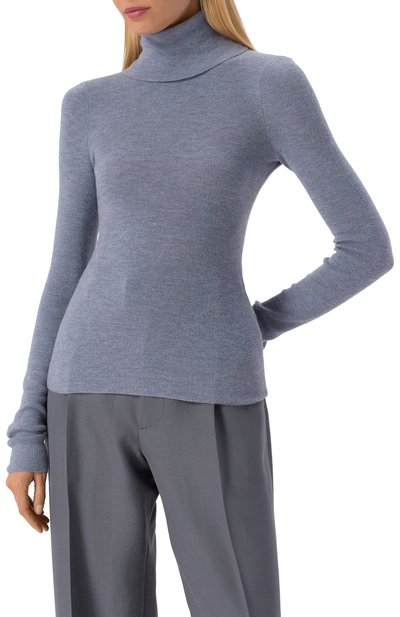 Кашемировая водолазка MVST голубого цвета по цене 104000 руб., арт. MKNSW014/ME23014, фото 3 Кашемировая водолазка MVST, арт. MKNSW014/ME23014, фото 3