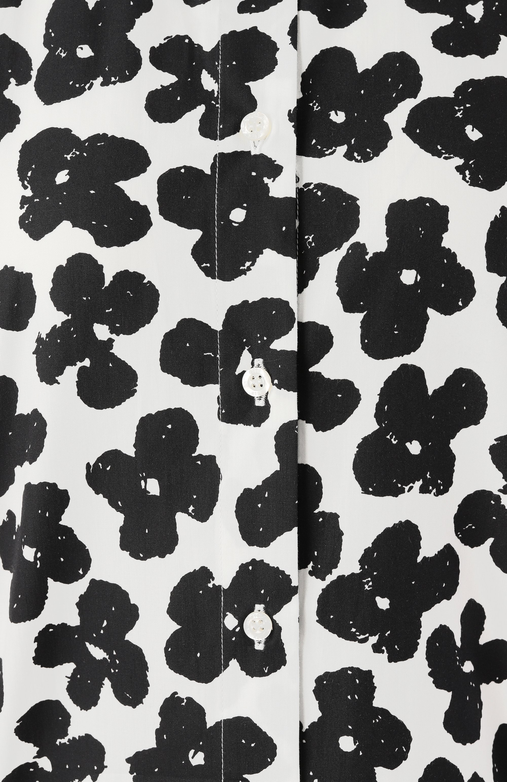 Хлопковая рубашка MSGM, арт. 3841MDE25AX/257153, фото 5